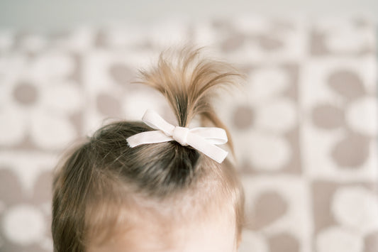 RIBBON HAIR CLIP I VELVET RIBBON