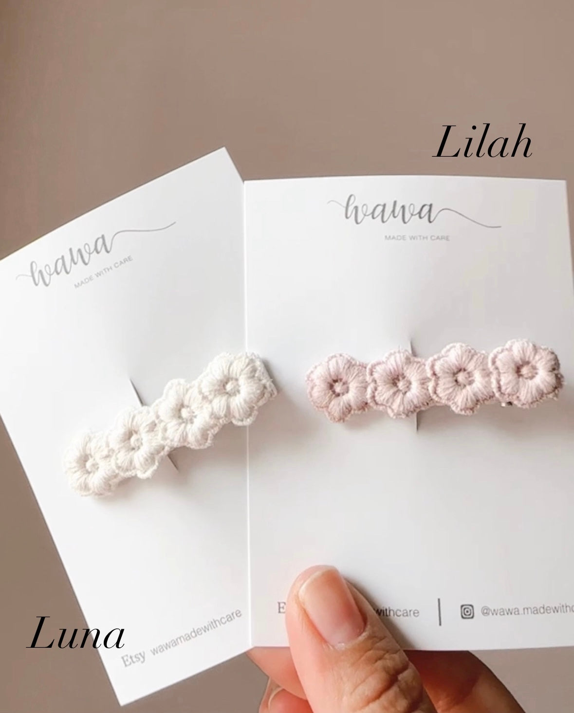 LACE CLIP I FLORAL