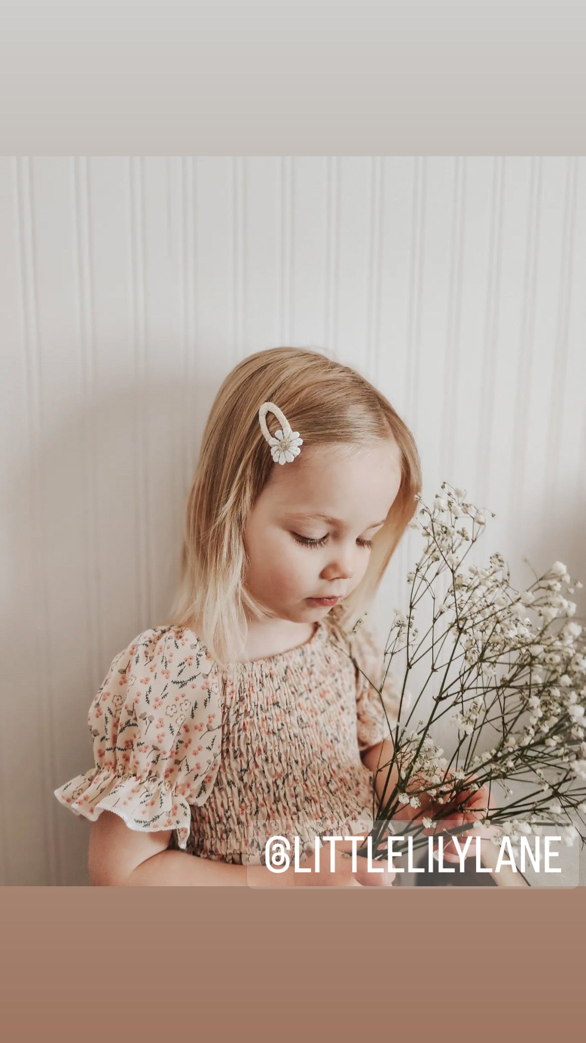 LACE CLIP I DAISY