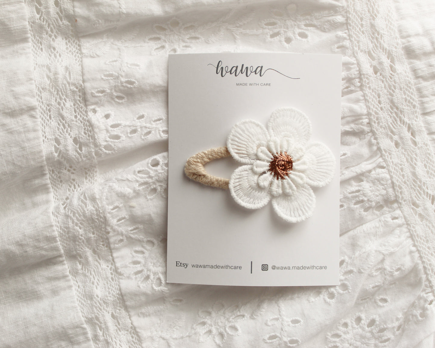LACE CLIP I DAINTY FLORA