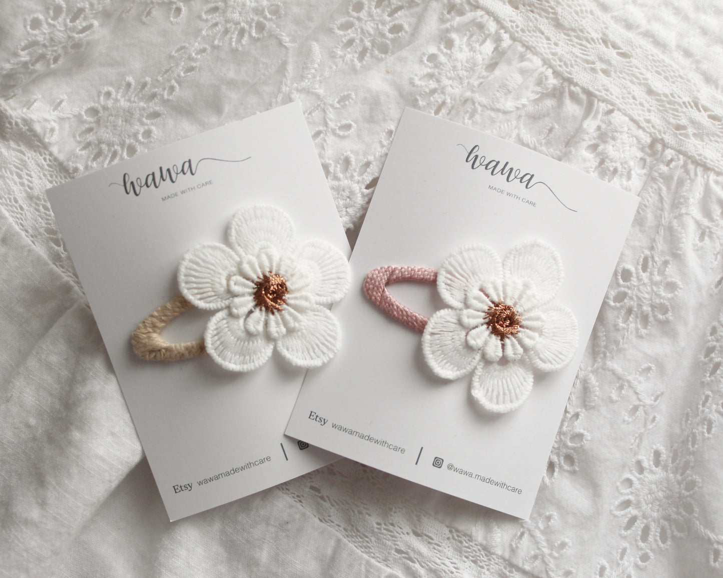 LACE CLIP I DAINTY FLORA