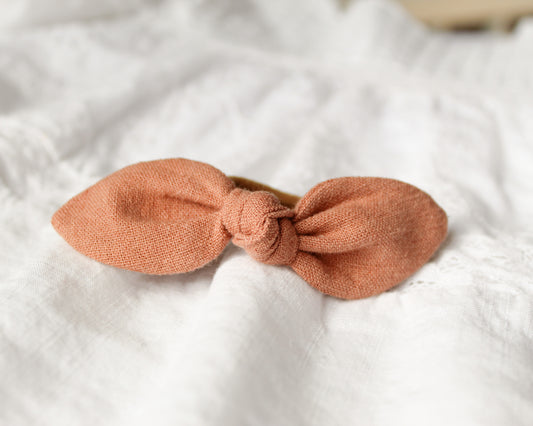 BUNNY TIE | TERRACOTA