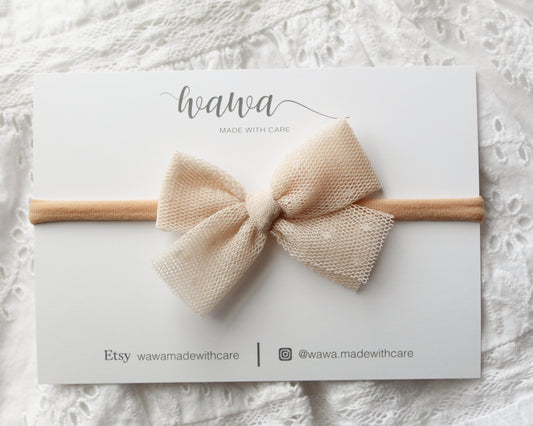 TULLE BOW | NORA